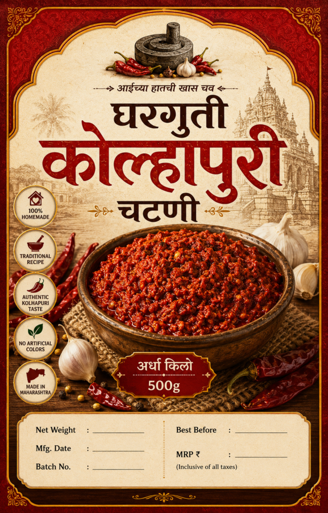Kolhapuri Chutney 500g
